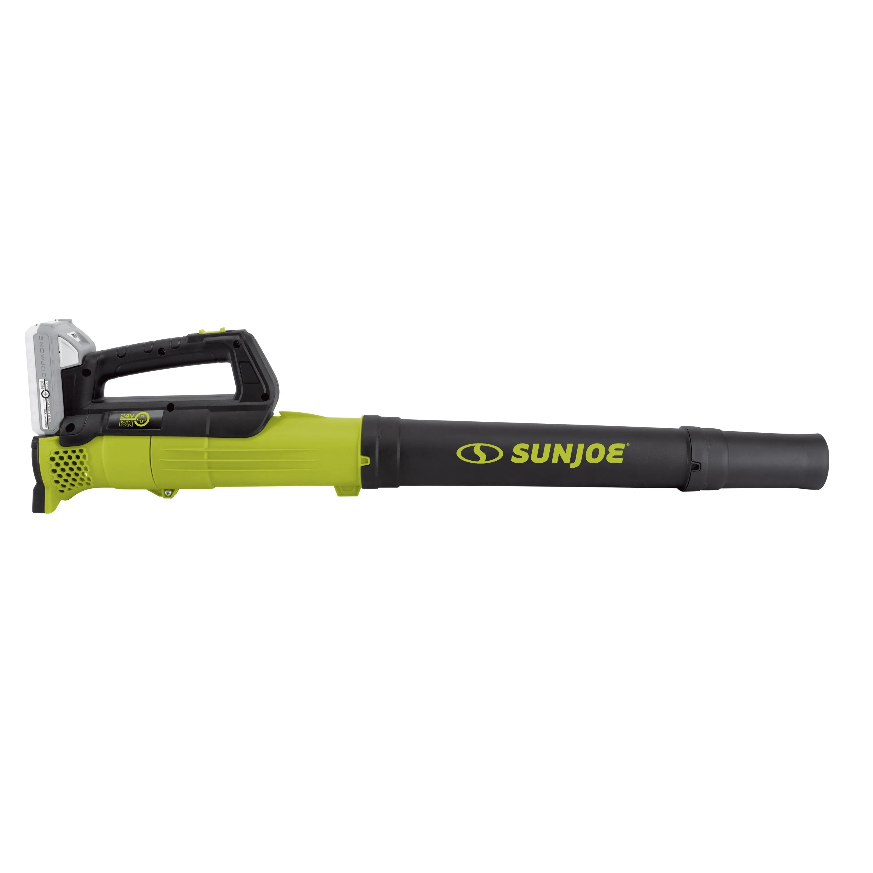 Sun Joe 24V-TB-LTE 24-Volt iON  Cordless Compact Turbine Jet Blower Kit | 100-MPH | 280-CFM | W/ 2.0-Ah Battery and Charger