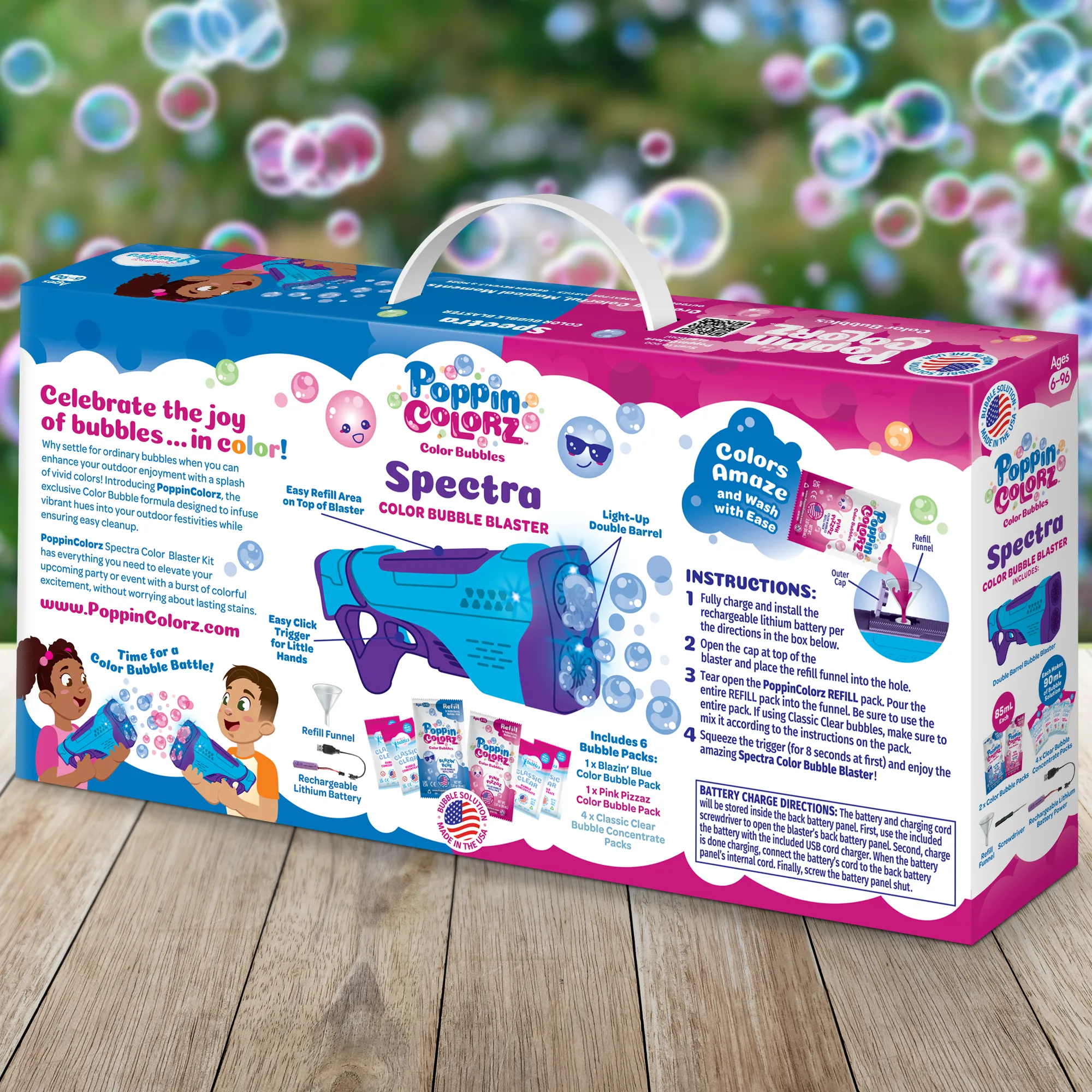 Toy -Spectra Bubble Blaster