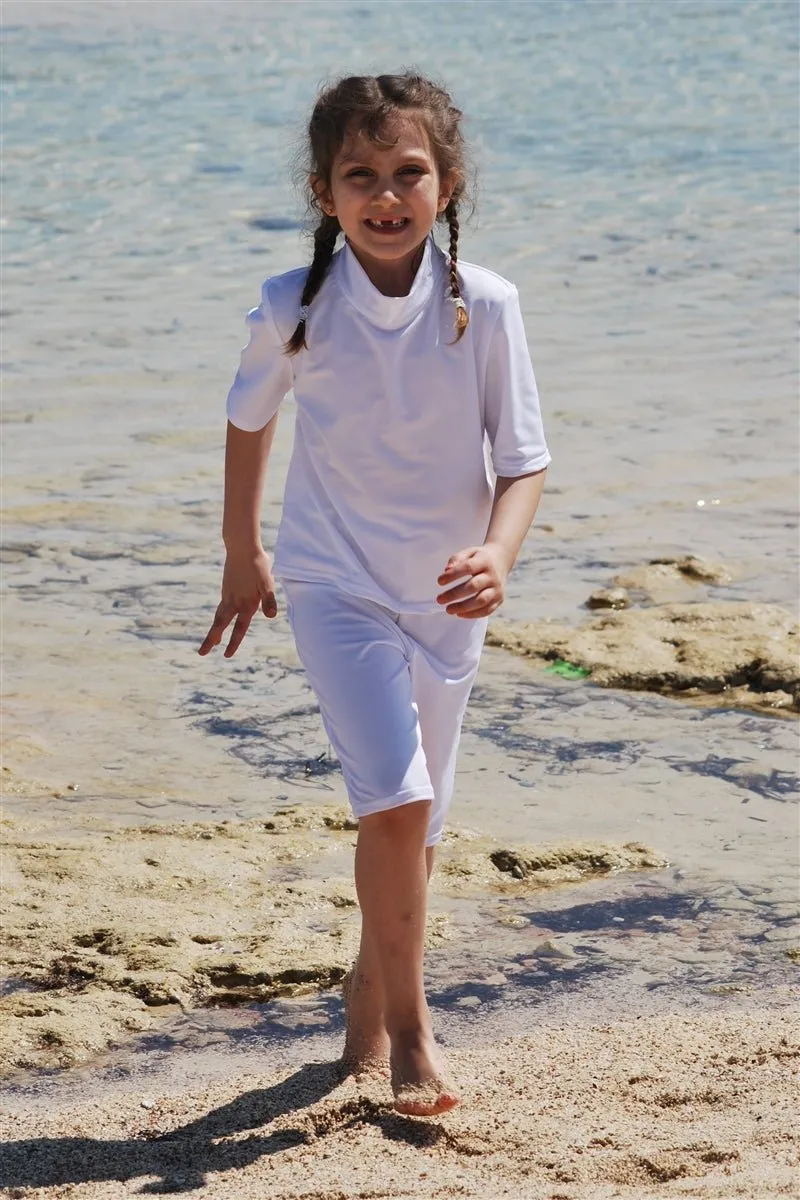 Unisex Short Sleeve Turtle Neck Top – UPF 50 