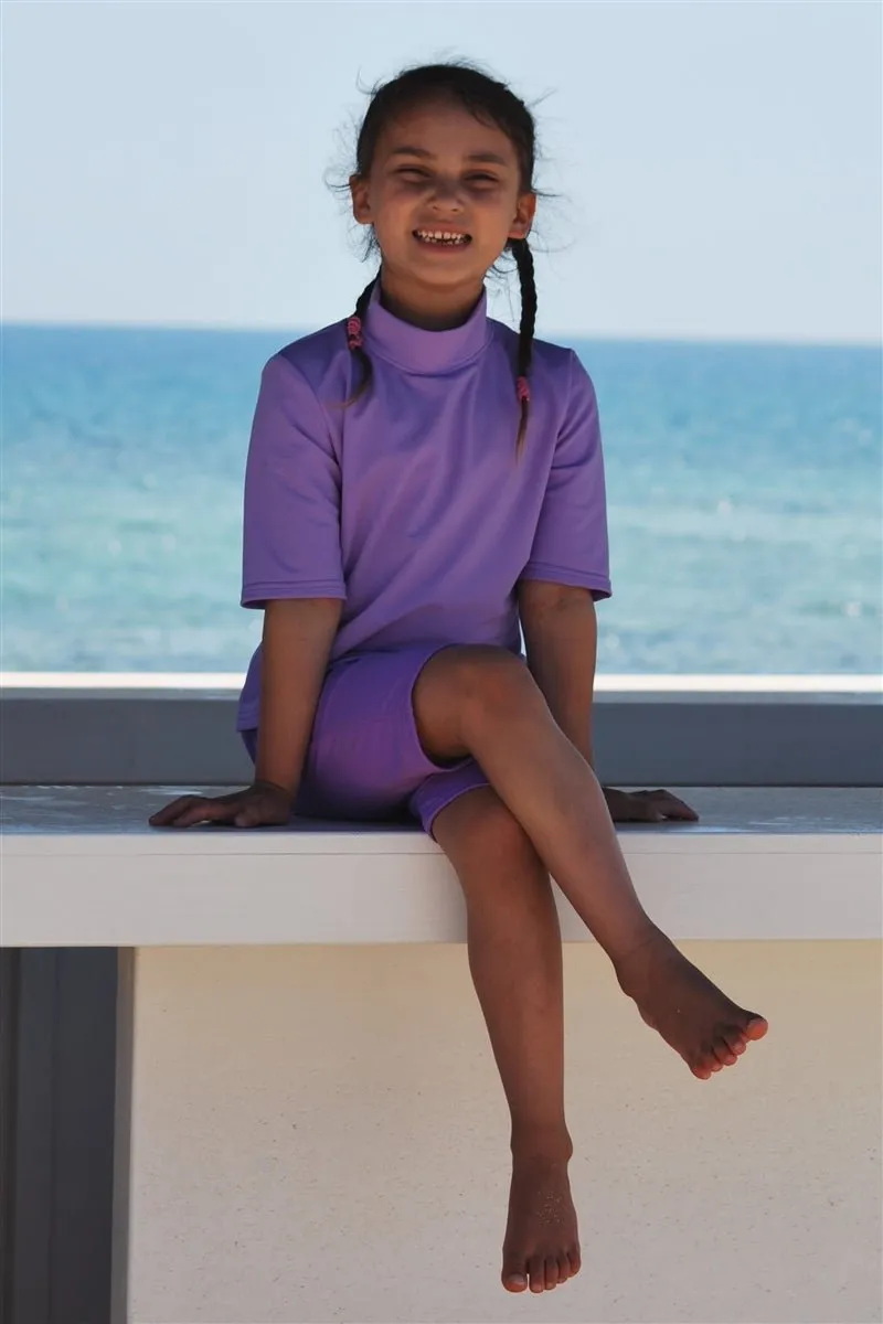 Unisex Short Sleeve Turtle Neck Top – UPF 50 
