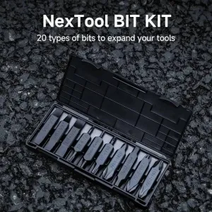 Xiaomi NexTool Hex Bit Accessory Kit 20 Types of Screwdriver Set for  Pocket Tools E1 Flagship Captain Hand Tools Multi-tool