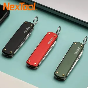 Xiaomi NexTool  Mini Knife Multitool Folding Scissors Screwdriver Pocket Knife Portable Outdoor Cutter Multipurpose Repair Tools
