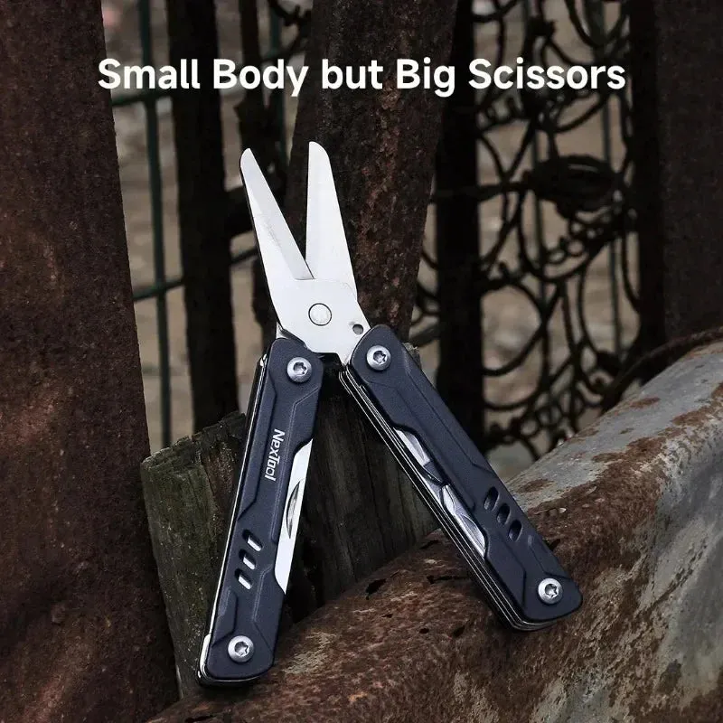 Xiaomi NexTool Mini Sailor Scissors Version  EDC Multitools Hand Pliers Tools Mini Pocket Folding Knife Scissors Screwdriver