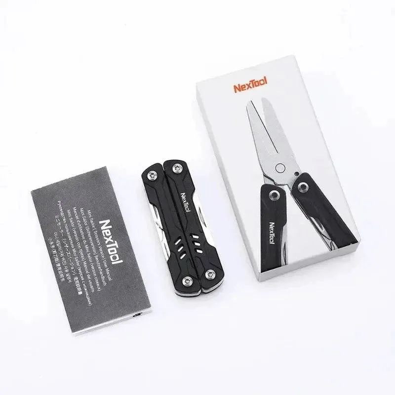Xiaomi NexTool Mini Sailor Scissors Version  EDC Multitools Hand Pliers Tools Mini Pocket Folding Knife Scissors Screwdriver