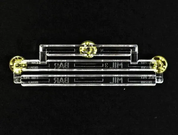 Zero Space Plastic Ribbon Bar Holder