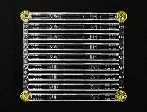 Zero Space Plastic Ribbon Bar Holder
