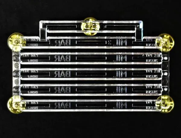 Zero Space Plastic Ribbon Bar Holder