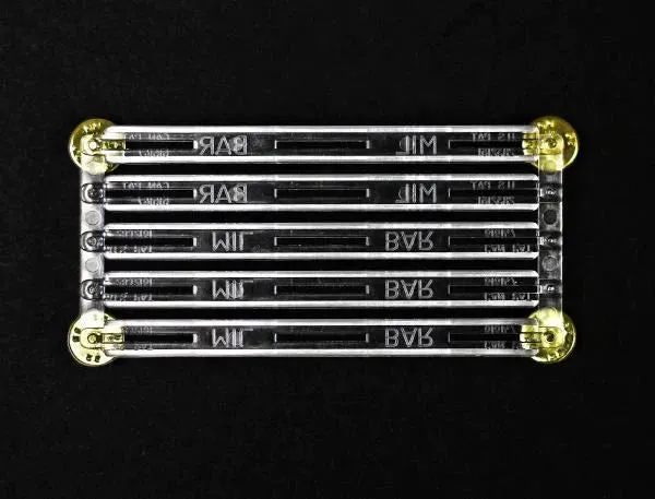 Zero Space Plastic Ribbon Bar Holder