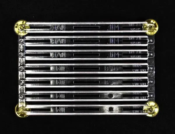 Zero Space Plastic Ribbon Bar Holder